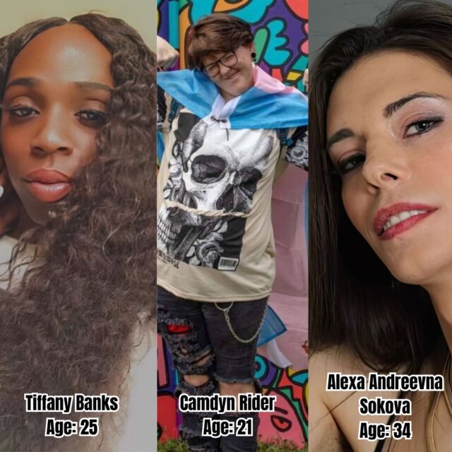 We will never forget the victims of senseless violence and hate. We mourn folks like Tiffany Banks, Alexa Sokova, and Camdyn Rider who are folks right here in Florida that were stolen from us. We will always remember Tiffany, Camdyn, Alexa, and the countless trans individuals whose lives were taken from them. Rest in power. #transgenderdayofremembrance #tdor #transgender #lgbt #lgbtq #transisbeautiful #transrights #transrightsarehumanrights