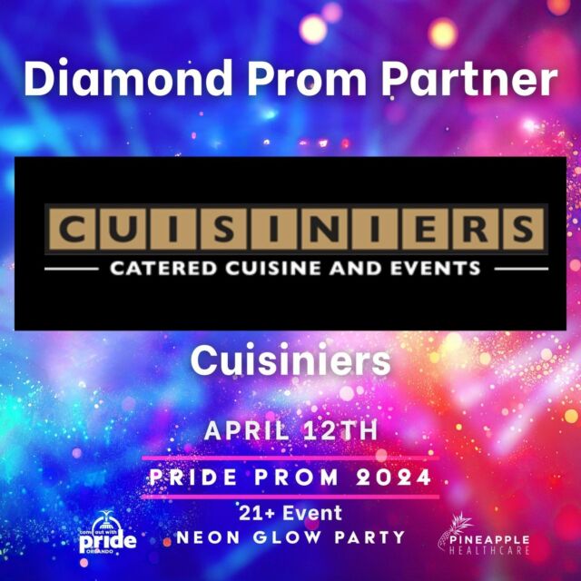 🎉 We're beyond grateful for our Diamond Pride Prom Partner, Cuisiniers Catering, for their generous support! 😋 Thank you for helping us make Pride Prom an unforgettable night of delicious eats and fabulous memories! ⁠⁠Join us in the VIP Lounge 🥂 with little bites from Cuisiniers Catering 🎉✨. ⁠⁠Presented by Tito’s Handmade Vodka, the VIP Lounge will elevate your Pride Prom experience with the enhanced luxury and sophistication. Enjoy exclusive entry, bypassing the queues, and arrive in style. Partake in 2 complimentary drink tickets at the private bars serving speciality drinks, and receive gifts with a neon-themed twist. Relax and mingle in the comfortable ambiance of the VIP Lounge, where you can let loose and embrace a unique Fairvilla experience. ⁠⁠Get your tickets now to join the food-filled fun! 🎟️🍕 #PrideProm #ThankYouSponsor