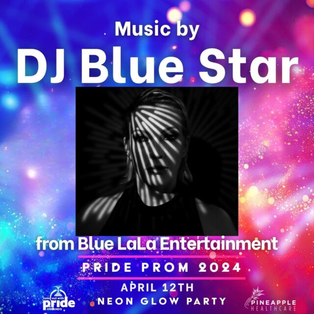 🌟🎉 Prepare yourself! The 2024 Pride Prom is set to become the epitome of celebration, with none other than the electrifying DJ Blue Star to create a night you'll never forget! 💄🎵🔥⁠⁠Don't let this extraordinary occasion slip away - secure your tickets without delay! ⁠⁠Don't miss out on this epic event - grab your tickets now and let's celebrate love, equality, and good music! 🌟🎉 ⁠⁠Link for tickets & info -->>https://comeoutwithpride.org⁠⁠#2024Prom #DJMusic #GetYourTickets