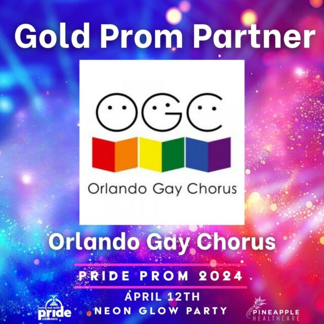 Feelin' the love as our Pride Prom ticket sales skyrocket! 🚀 🦖Thanks to the incredible support of our Gold Level Pride Prom Partners, Orlando Gay Chorus! We couldn't have done it without you shining stars. ⭐️🦄⁠⁠Get ready to dance the night away, cuz this prom is gonna be pure gold! 🌈✨⁠⁠Grab your tickets before we sell out! 🎟️🎟️
