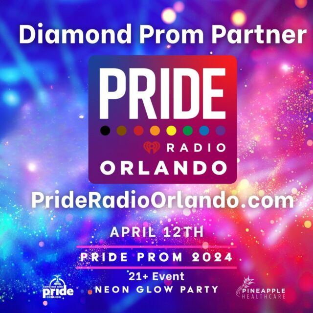 🎶🎧 Feeling the love from PrideRadioOrlando.com as our Diamond Pride Prom! ❤️🌈 🥳🎉 ⁠⁠Don't miss the chance to Meet & Greet with Sondra Rae from Johnny’s House on XL106.7 and Pride Radio in the VIP Lounge! 🥂📸⁠⁠Show them some love and give them a follow for more LGBTQIA+ empowerment and all-around good vibes. Let's keep the rainbow party going! 🌈💃🕺 #PrideProm2024 #PrideRadioLove