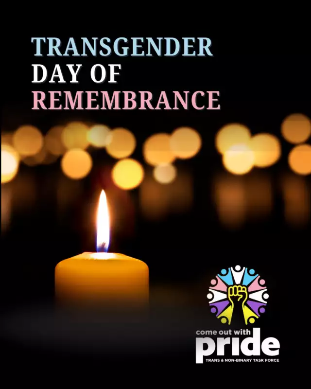 🕯️ Today, on Trans Day of Remembrance, our community comes together to honor the transgender, non-binary, and gender-expansive lives stolen by anti-trans violence. We say their names, hold their memories, and carry their light forward. 🌈⁠
⁠
But TDOR is also a reminder that our care cannot begin at loss. Our trans siblings deserve to be loved, supported, protected, and celebrated while they are here with us. Their brilliance, creativity, leadership, and joy strengthen our entire community every single day. 💖✨⁠
⁠
As a community, we must show up not only in remembrance, but in action — creating spaces of safety, affirmation, and belonging. We must commit to listening, uplifting trans voices, challenging injustice, and building a world where trans people can thrive freely and joyfully. 🤝🏽💪🏽🌟⁠
⁠
To our trans siblings:⁠
You are essential. You are cherished. You are valued today and always — in life, in joy, in community. 🏳️‍⚧️⁠
⁠
#TransDayOfRemembrance #TDOR #TransLivesMatter #ProtectTransLives #TransJoyIsResistance