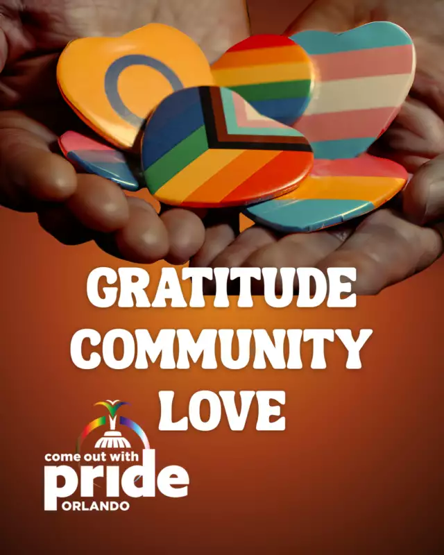 Today we’re centering gratitude 🌈✨ — for our queer and trans elders 🏳️‍⚧️💖, for the Native and Indigenous communities who have stewarded this land 🌿🧡, and for the powerful LGBTQIA+ family that creates joy, resistance, and belonging every day 💫🤝.⁠
⁠
Rather than celebrating a complicated holiday, we’re choosing reflection, connection, and community care 💛. May this day bring you rest, nourishment, and moments that remind you why our community is so strong ✨🌟.⁠
⁠
Sending joy, light, and Pride to everyone in our vibrant family 💖🌈. Let’s keep showing up for each other with intention, courage, and gratitude 💕🔥.⁠
⁠
#Gratitude #COWP #OrlandoPride #CommunityCare #QueerJoy #TransJoy #Belonging #Reflection #IndigenousLandAcknowledgment #QTBIPOC⁠
#lgbtq #queer #trans #pride #transisbeautiful #nonbinary #indigenouspeople