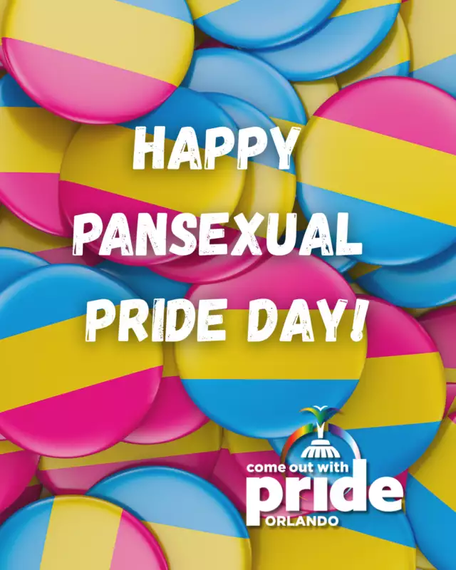 🌈 Happy Pansexual and Panromantic Pride Day, everyone! 💖 Today, let's celebrate the beautiful spectrum of love and attraction that knows no bounds. Whether you're out and proud or still finding your way, remember that every identity is valid and worth celebrating! 💫⁠
⁠
Let’s spread the love together! ✨ 🩷💛💙⁠
⁠
⁠
#lgbtq #love #beautiful #queer #PansexualPrideDay #COWP #OrlandoPride