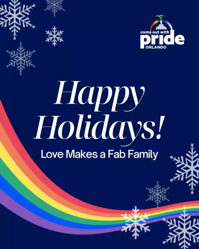 🎉🌈❄️⛄☀️🌴✨ HAPPY HOLIDAYS from our chosen family to YOURS!!! ✨🌴☀️⛄❄️🌈🎉⁠⁠This season, we’re turning up the joy, the love, and the celebration! 💖❄️ From belly laughs that sparkle ✨, to hugs that warm your hearts ⛄, to moments of PRIDE that shine brighter than the sun 🌈💫—let’s make these holidays LOUD, BOLD, and FULL OF LIFE! 🎶🎊💖⁠⁠Whether you’re dancing under the sunshine ☀️, celebrating with your chosen family 🏳️‍🌈, or enjoying holiday fun by the water 🌴🌊, know that YOU ARE SEEN, YOU ARE LOVED, AND YOU BELONG 🌈💖❄️⛄. Together, we create magic, spread cheer, and lift each other up—because that’s what family, community, and PRIDE are all about! 🎉💫✨⁠⁠Here’s to celebrating together, ALL YEAR LONG, with sunshine ☀️, rainbow 🌈, laughter 😂, love 💖, and pure festival energy 🎶🎉💫!!!⁠⁠#ChosenFamily #HappyHolidays #LGBTQIA #PrideEveryday #CommunityCelebration #JoyAndPride #LoveLoud