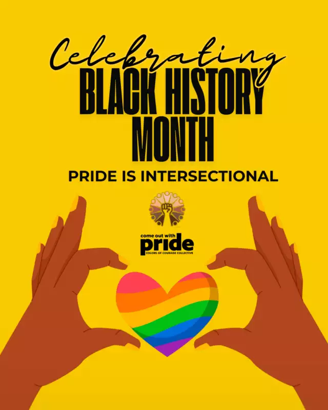 This Black History Month, we honor the brilliance, resilience, and leadership of Black communities—past, present, and future. We especially uplift those who live at the powerful intersection of being Black and queer, whose courage, creativity, and activism continue to shape culture, movements, and our collective liberation.⁠⁠Black queer joy is resistance. Black trans lives matter. Black queer history is history.⁠⁠We celebrate the trailblazers who paved the way, the organizers doing the work today, and the generations to come who deserve a world rooted in equity, safety, and love. We see you. We honor you. We stand with you—this month and always. 🖤✊🏽🌈⁠⁠#BlackHistoryMonth #BlackQueerJoy #Intersectionality #BlackTransLivesMatter #PrideEveryDay⁠