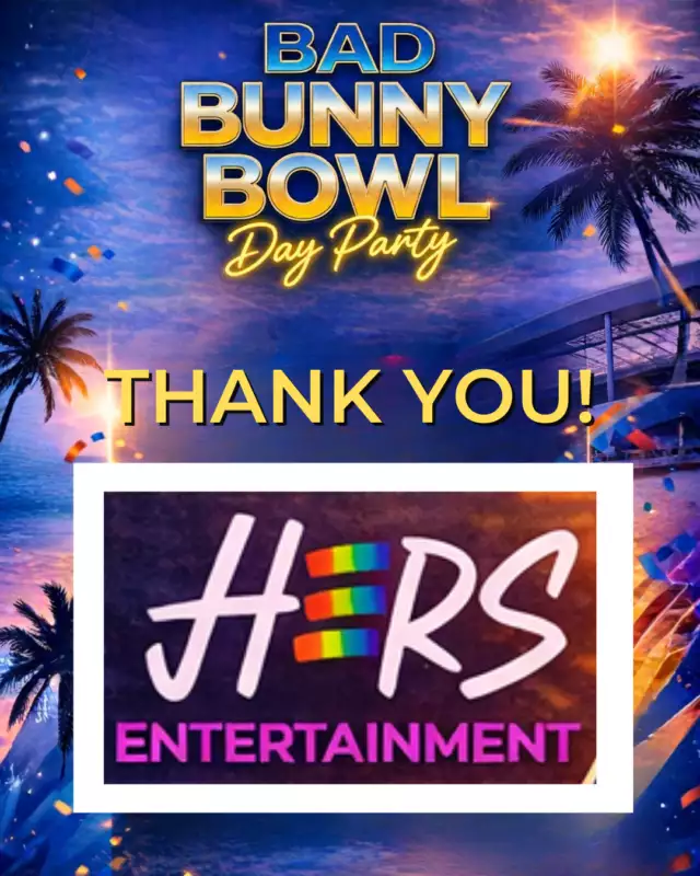 🇵🇷 The dance floor was packed, the energy was electric, and the joy was undeniable. 💃🏽🔥🌈⁠⁠The Color of Courage Collective Bad Bunny Bowl – Day Party was a full SELL OUT — and every moment was filled with queer and Latin joy. From the music to the performances to the love in the room, it was everything we hoped for and more. 🎶🇵🇷✨⁠⁠A huge THANK YOU to HERS Entertainment for your incredible production partnership, vision, and ongoing support. 💜✨🔥 Your attention to detail, creativity, and commitment to queer community helped bring this celebration to life in such a powerful way. We are so grateful to collaborate with partners who show up with heart, excellence, and intention. 🤝🏽🌈⁠⁠To everyone who joined us and supported this fundraiser for Come Out With Pride Orlando — thank you for showing up, dancing hard, and celebrating queer and Latinx joy with us. This is community. 💃🏽🇵🇷✨⁠Visit @official_shesent for more info! 💖