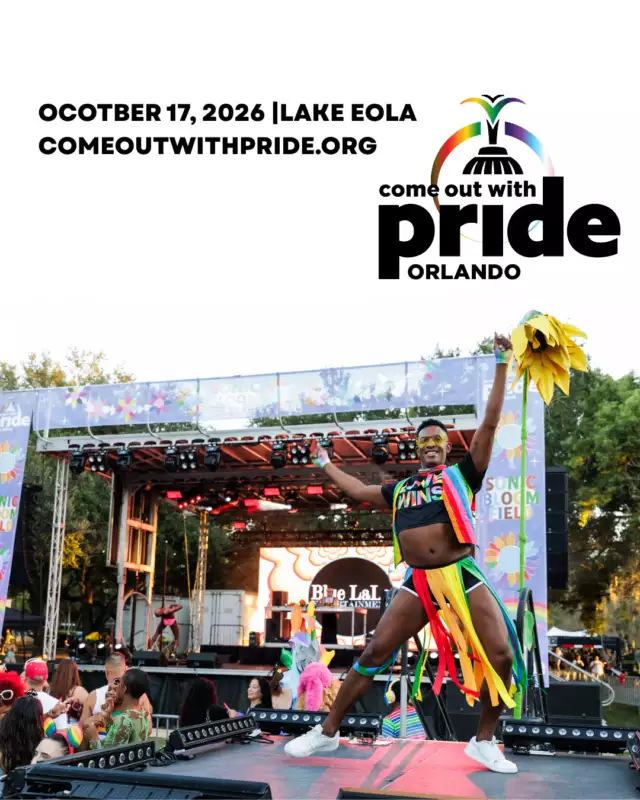 Pride is bigger than any one moment — it lives in our community 💖🌈⁠Come Out With Pride is built by volunteers, fueled by love, and rooted right here in Central Florida 💪🏽✨ We’re here to serve, celebrate, and stand together — today and always 🏳️‍🌈🏳️‍⚧️⁠⁠And yes… we’re already counting down 👀🎉⁠📅 Save the Date⁠🗓️ October 17, 2026⁠📍 Lake Eola⁠⁠Clear your calendars 🗓️✨ rally your chosen family 💕👯 and get ready — Come Out With Pride is here to stay!!! 🌈🔥🎊⁠