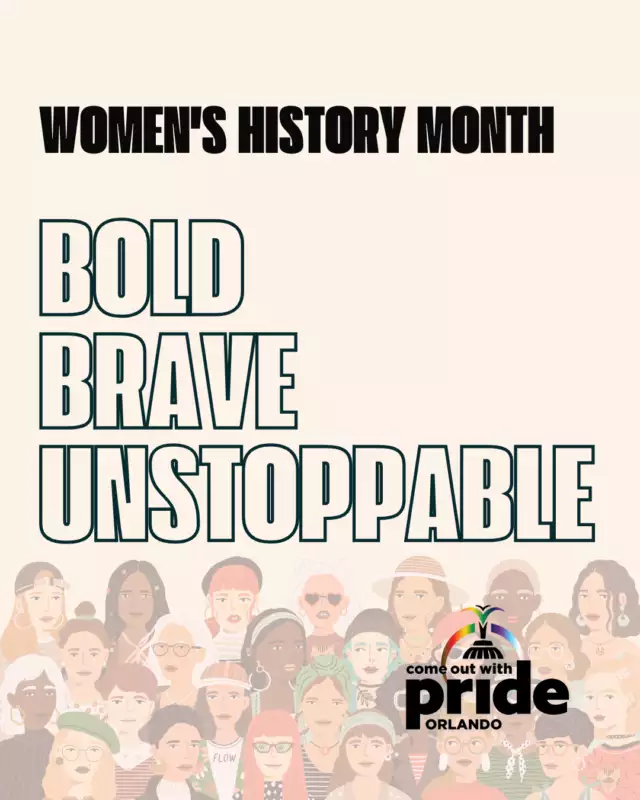 🌟💪🏾 This Women’s History Month, we celebrate women who are BOLD, BRAVE, and UNSTOPPABLE — trans women, queer women, butch women, femmes, and non-binary trailblazers blazing new paths every day! 🌈✨⁠⁠Your courage inspires. Your leadership empowers. Your magic changes the world. 💜⁠⁠🙌🏾 Keep shining, keep rising, keep breaking barriers! 🔥⁠⁠#WomensHistoryMonth #BoldBraveUnstoppable #TransWomenAreWomen #HerStoryOurStory⁠