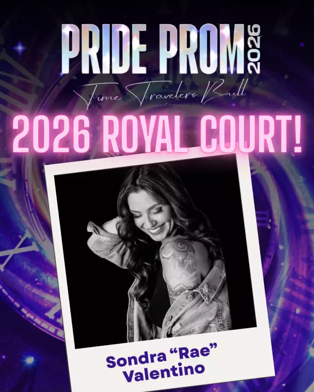🎙️👑 ROYAL COURT SPOTLIGHT: SONDRA “RAE” VALENTINO 👑🎙️⁠⁠Celebrating Rae — honored for showing the power of visibility and authenticity, and for using her iHeartRadio platform to uplift our LGBTQIA+ lived experience. 🌈✨⁠⁠Watch Rae take the spotlight at Pride Prom 2026 — and experience it in style with the VIP Lounge Experience! 👑💫⁠⁠✨ Exclusive VIP Lounge access⁠🥂 Elevated lounge vibes⁠📸 Premium photo moments⁠🎶 Special opening performance for VIP guests⁠⁠Upgrade to VIP and celebrate Pride Prom like royalty. 🌈👑🎉⁠⁠⁠Celebrate Rae, the 2026 Pride Prom Royal Court, and the most gay glamorous night of the year — all in VIP style. 👑✨⁠⁠VIP Lounge, presented by Harmony Health, is limited — grab your tickets, bring the glam, and get ready for Pride Prom 2026! 🌈🎉💃⁠⁠🎟️ -->> LINK IN BIO @comeoutwithpride