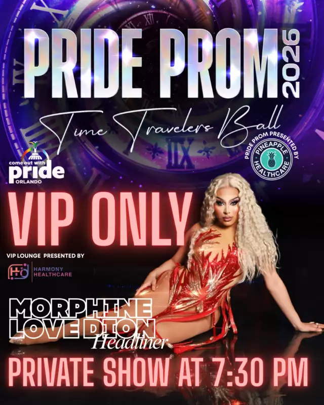 Harmony Healthcare is the VIP Lounge Experience Presenting Sponsor, bringing elevated energy to your night. ✨⁠⁠💎 VIP GUESTS UNLOCK A PRIVATE HEADLINER PERFORMANCE⁠⁠Doors open at 7:30 PM — and the show starts at 7:30 PM. VIP guests get exclusive early access to a private opening performance by our 2026 Headliner, Morphine Love Dion! 👑💄 Only VIPs will experience this special pre-show before the main event kicks off. 🪩🌈⁠⁠Arrive early, grab your drinks, enjoy catering by Cuisiners, and settle into the VIP Lounge while the party begins just for you.⁠⁠🥂 Two complimentary drink tickets + private VIP bars (NA options available)⁠🛋️ Luxe lounge to mingle, unwind, and be seen⁠🚪 Skip the line with your exclusive VIP entrance⁠📸 Private Meet & Greet with Morphine Love Dion + complimentary photos⁠⁠⏰ 7:30 PM — the party starts early for VIP. Don’t miss the show before the show. 💃🪩⁠⁠🎟️ GRAB YOUR TICKETS ASAP! - Link in the Bio