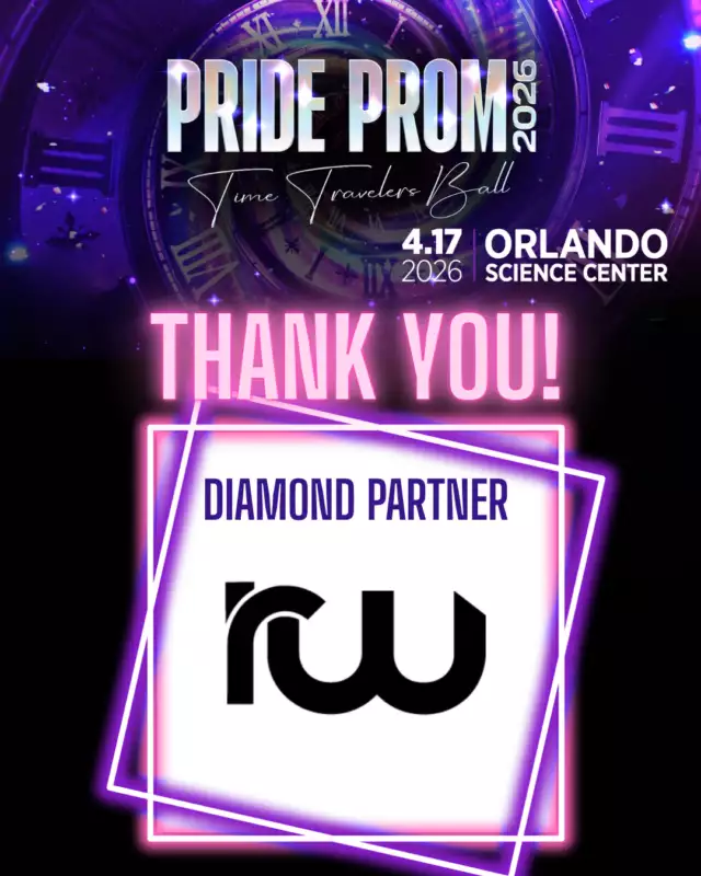 💎🌈 ELEVATING EVERY DETAIL WITH STYLE & SPARKLE! 🌈💎⁠⁠Huge THANK YOU to RW Events for your incredible support of Pride Prom! 💖✨ You consistently show up and bring the smooth style, sophistication, and creativity that take our VIP Lounge to the next level.⁠⁠You truly rise to the occasion every year — making every VIP guest feel the luxury, the love, and the magic. We are so grateful for your continued partnership! 🥂✨⁠⁠#PrideProm #Grateful #RWevents #CommunityPartners #VIPExperience #OrlandoPride