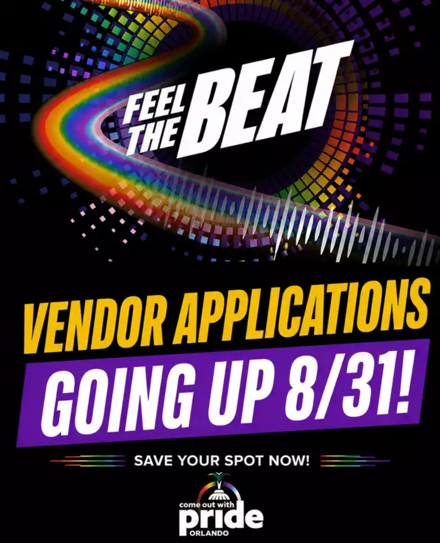 ⏳ 4 DAYS. THE CLOCK IS TICKING. ⏳⁠⁠Orlando, your Pride lineup is taking shape… and there’s still room for YOU! 🌈⁠⁠But here’s the catch:⁠⁠🚨 PRICES GO UP SEPTEMBER 1! 🚨⁠⁠That means you have just 4 DAYS to lock in your current rate for the 2026 Come Out With Pride Festival.⁠⁠🛍️ Got a business? Get in the Marketplace.⁠🌈 Got a crew? Bring them to the Parade.⁠✨ Got something fabulous to share? We want to see it!⁠⁠🍴 Food Vendor spots are ALREADY SOLD OUT — and Marketplace & Parade spots are going quickly!⁠⁠Don’t wait until prices go up and wish you had applied sooner.⁠⁠🔥 4 DAYS TO SAVE.⁠🔥 4 DAYS TO APPLY.⁠🔥 4 DAYS TO GET IN THE 2026 PRIDE LINEUP.⁠⁠👉🏾 LOCK IT IN NOW: Link in the Bio⁠⁠📅 October 17, 2026⁠📍 Lake Eola Park • Downtown Orlando⁠⁠Your spot is waiting… but not forever. 👀🏳️‍🌈⁠⁠#ComeOutWithPride #COWP2026 #OrlandoPride #PrideOrlando #PrideFestival #OrlandoEvents #PrideMarketplace⁠