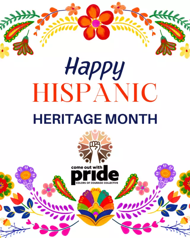 🌟 ¡Feliz Mes de la Herencia Hispana! 🌟⁠⁠This month, we celebrate the vibrant cultures, rich histories, bold voices, and countless contributions of the Hispanic & Latiné community. ❤️💛💚💙⁠⁠We’re also celebrating the queer Latiné trailblazers who refused to shrink themselves and helped pave the way for generations to come:⁠⁠🎨 Frida Kahlo — unapologetic artist & queer icon⁠🏳️‍⚧️ Sylvia Rivera — fearless trans rights activist & Stonewall pioneer⁠📚 Gloria Anzaldúa — visionary writer who challenged borders, binaries & identity⁠🎶 Ricky Martin — global superstar who continues to uplift LGBTQIA+ visibility⁠⁠At Come Out With Pride, we know Pride is more powerful when all of our identities have a place at the table. 🌈✨⁠⁠Through our Colors of Courage Collective, we’re proud to celebrate, uplift, and create space for the beautiful intersections of culture, identity, community, and Pride.⁠⁠Our history is queer. Our culture is powerful. Our Pride is unstoppable. ❤️‍🔥⁠⁠¡Viva la comunidad! 🫶🏽🌈⁠⁠#HispanicHeritageMonth #LatinéPride #QueerLatiné #QueerTrailblazers #ColorsOfCourage #ComeOutWithPride #LatineHeritage #LGBTQIA