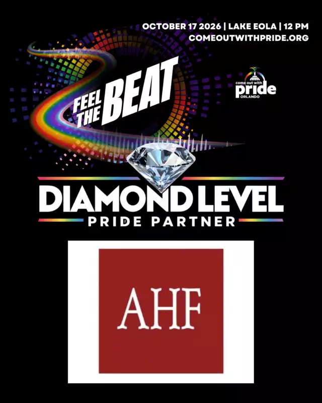 💎🌈 BIG PRIDE LOVE to our Diamond Level Pride Partner, AHF! ⁠⁠From providing healthcare and HIV services to making access to care more welcoming and accessible, AHF continues to show up for our community. ❤️⁠⁠Thank you for helping us create a Pride celebration where everyone can feel seen, supported, and celebrated! We’re SO grateful to have you with us! ✨⁠⁠#ComeOutWithPride #FeelTheBeat #PridePartner #AHF