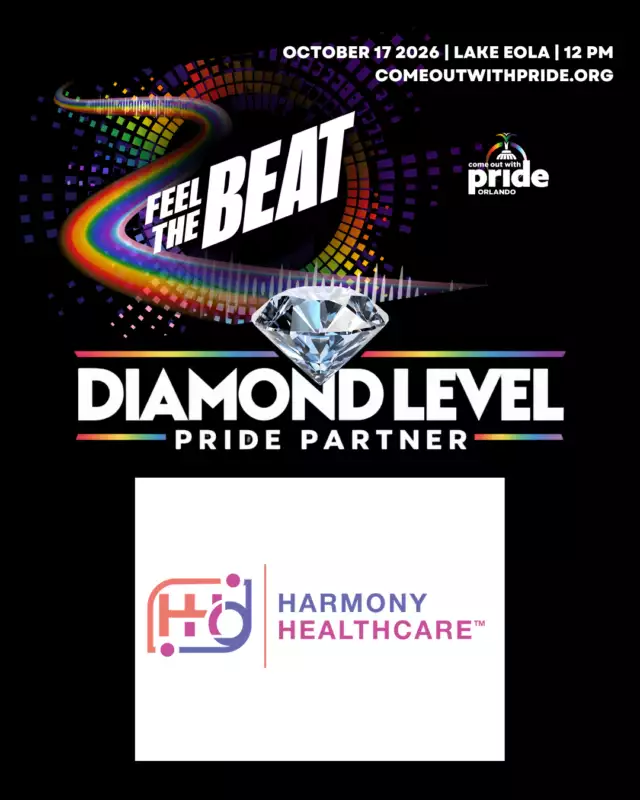 💜🌈 COMMUNITY CARE IS PRIDE CARE! 💎⁠⁠We’re sending a HUGE thank you to our Diamond Level Pride Partner, Harmony Healthcare, for their commitment to providing inclusive, compassionate healthcare and creating healthier communities. 🫶🏽⁠⁠Thank you for standing with LGBTQIA+ community and helping us make Pride a celebration where everyone belongs! ✨🌈⁠⁠#ComeOutWithPride #FeelTheBeat #PridePartner