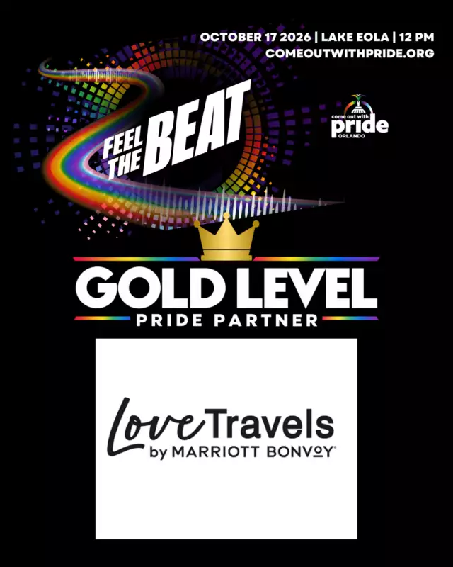 🏨💛 PRIDE HAS A PLACE TO STAY!⁠⁠We’re sending a BIG thank you to our Gold Level Pride Partner, Marriott, for welcoming travelers and communities around the world — and for supporting Come Out With Pride! 🌈✨⁠⁠🌈🎶 Grab your besties, your brightest fits, and your dancing shoes — Pride is taking over Lake Eola Park on October 17! 💃🏽✨⁠⁠We’re grateful to have you with us! 🎉⁠⁠#ComeOutWithPride #FeelTheBeat #PridePartner