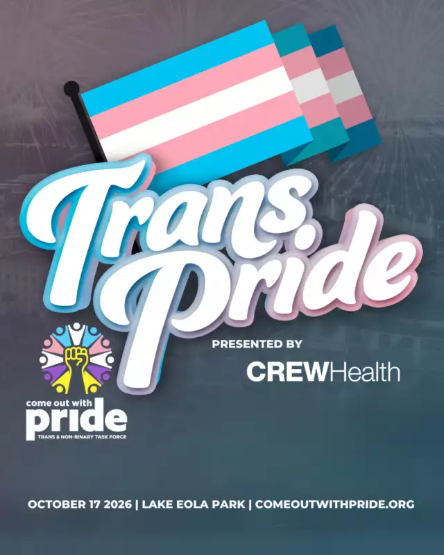 🏳️‍⚧️🔥 TRANS PRIDE. TRANS JOY. TRANS POWER. 🔥🏳️‍⚧️⁠⁠This is YOUR moment to show up, be seen, and CELEBRATE! 💖✨⁠⁠Join us for Trans Pride, presented by Crew Health 💙, as we celebrate trans and nonbinary joy, community, visibility, and belonging — then take that energy straight into the streets! 🏳️‍⚧️💥⁠⁠📣 1 PM — TRANS PRIDE RALLY⁠Raise your voice. Celebrate your community. Stand proud!⁠⁠🚶🏽‍♀️ 2 PM — COMMUNITY WALK-OVER + MARCH MARSHALING⁠Grab your people and get ready to move together!⁠⁠🌈 3 PM — LINE UP FOR THE TRANS MARCH⁠Because trans joy belongs FRONT AND CENTER at Pride!⁠⁠Then we MARCH. We CELEBRATE. We SHOW THE WORLD what trans joy looks like! 🏳️‍⚧️🔥⁠⁠Trans Pride is more than a gathering — it’s visibility, community, resilience, and JOY. 💖⁠⁠Come as you are. Bring your people. Bring your pride. Let's FEEL THE BEAT! 💥⁠⁠📍 Lake Eola Park⁠📅 Saturday, October 17, 2026⁠✨ Free admission. Everyone is welcome!⁠⁠#TransPride #TransJoy #FeelTheBeat #ComeOutWithPride #OrlandoPride #TransAndNonbinary