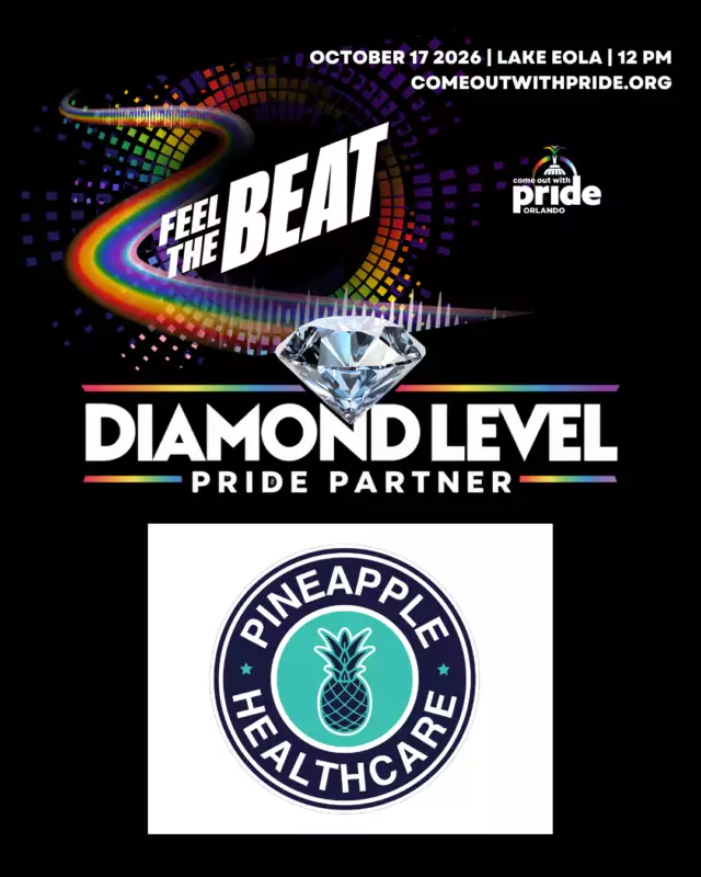 🍍💎 PRIDE IS SWEETER TOGETHER! 🌈⁠⁠A BIG thank you to our Diamond Level Pride Partner, Pineapple Healthcare, for supporting LGBTQIA+ community and helping us create spaces for connection, celebration, and Pride! 💜✨⁠⁠We’re so grateful to have you in our Pride family. Come Feel the Beat! 🎶🌈⁠⁠#ComeOutWithPride #FeelTheBeat #PridePartner