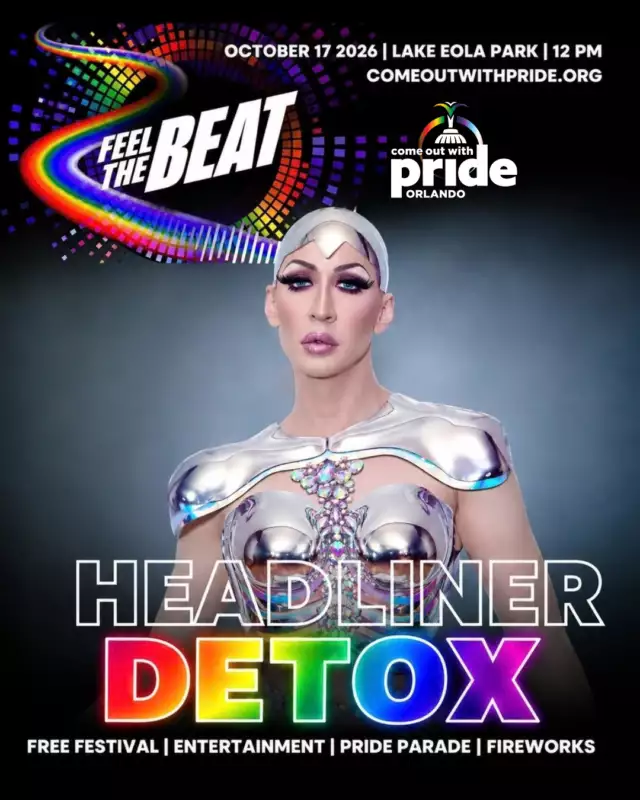 💄 SERVING FACE. SERVING FASHION. SERVING EVERYTHING!⁠⁠Detox is coming to the Diva Stage, and baby, it’s about to get SICKENING! 🔥👠⁠⁠A RuPaul’s Drag Race Season 5 queen and All Stars 2 finalist, Detox is bringing the fierce looks, iconic attitude, and superstar energy. 💅✨⁠⁠Orlando, PREPARE TO BE SERVED!⁠⁠📍 Diva Stage | October 17⁠🎟️ FREE to see!⁠⁠#ComeOutWithPride #FeelTheBeat #Detox #OrlandoPride