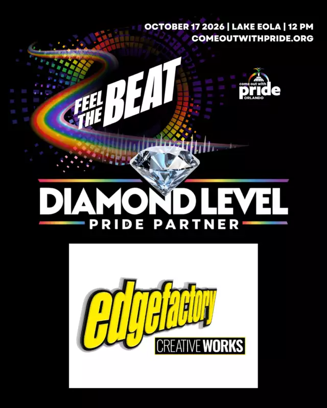🎉💎 BRING THE ENERGY. WE’LL BRING THE PRIDE!⁠⁠A HUGE thank you to our Diamond Level Pride Partner, edgefactory, for supporting Come Out With Pride and helping us create an unforgettable celebration for our community! 🌈✨⁠⁠We’re so grateful to have you with us. Let’s Feel the Beat! 🎶🔥⁠⁠#ComeOutWithPride #FeelTheBeat #PridePartner