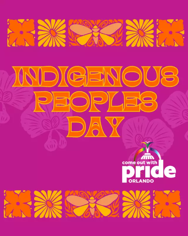 🌿 Indigenous Peoples’ Day 🌿⁠⁠Today, we honor and celebrate the Indigenous peoples whose cultures, traditions, languages, knowledge, and resilience have shaped this land since long before our history books began telling the story.⁠⁠We especially recognize the Indigenous LGBTQIA+ community and Two-Spirit people whose identities, histories, and contributions are an essential part of our collective story. 🏳️‍🌈🪶⁠⁠To those living at the intersection of Indigenous and queer identities: we see you, we honor you, and we celebrate the strength, beauty, and wisdom you bring to our communities.⁠⁠Today is a reminder to listen, learn, uplift Indigenous voices, and recognize that honoring Indigenous communities means honoring their past, present, and future.⁠⁠🌿 We celebrate Indigenous joy. ⁠🧡 We honor Indigenous resilience. ⁠🏳️‍🌈 We uplift Indigenous LGBTQIA+ and Two-Spirit voices.⁠⁠#IndigenousPeoplesDay #TwoSpirit #IndigenousLGBTQ #LGBTQIA #ComeOutWithPride